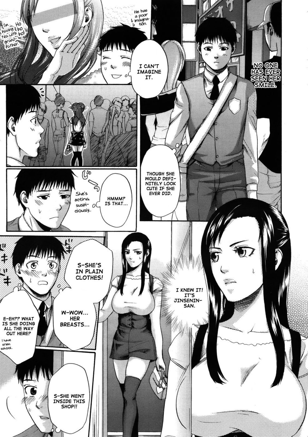 Hentai Manga Comic-Secret Female Student Council President-Read-3